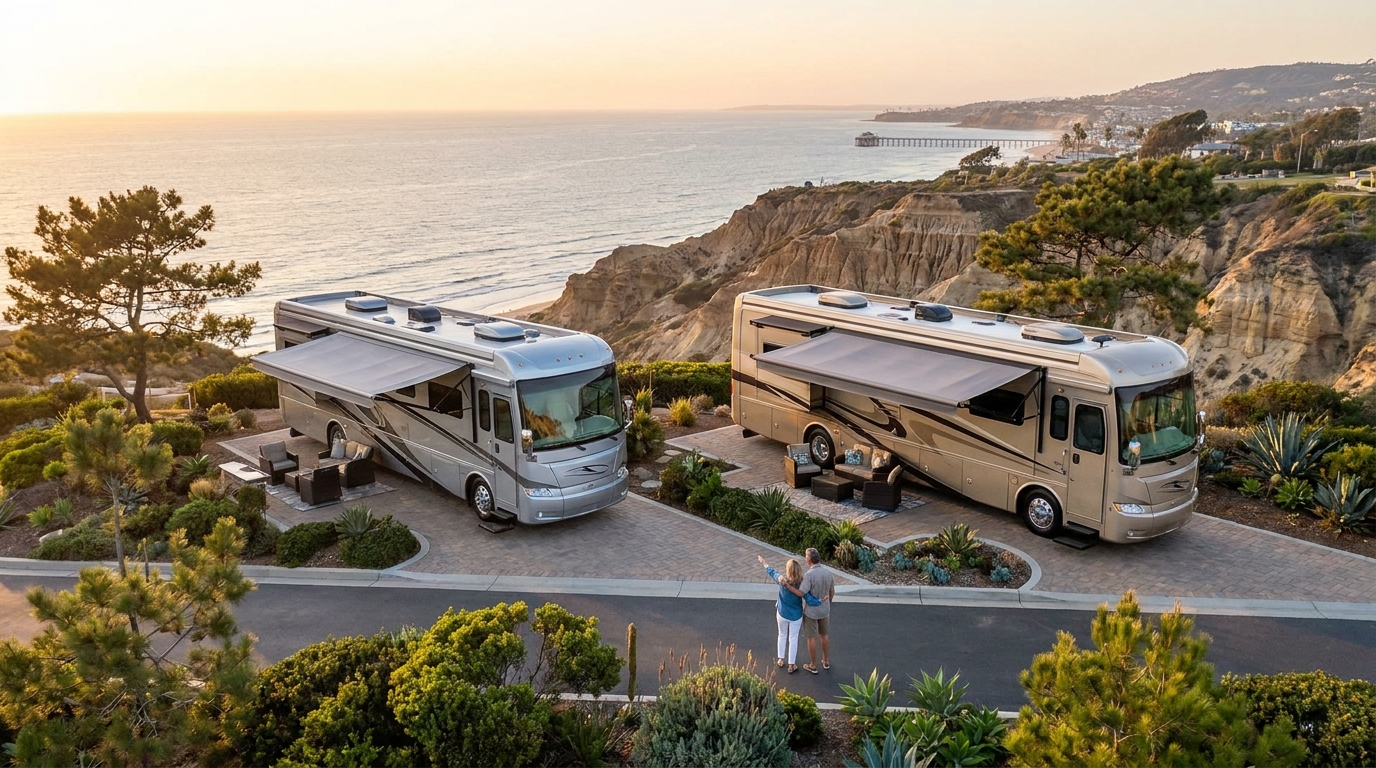 Luxury RV Rental Comparison in San Diego - Premium Suppliers 2026